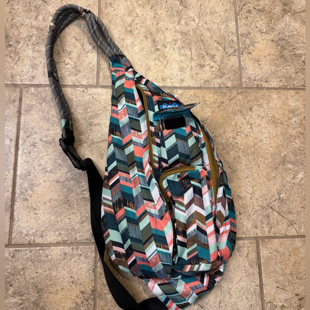 KAVU Women's Patterned Sling Bag - Multicolor